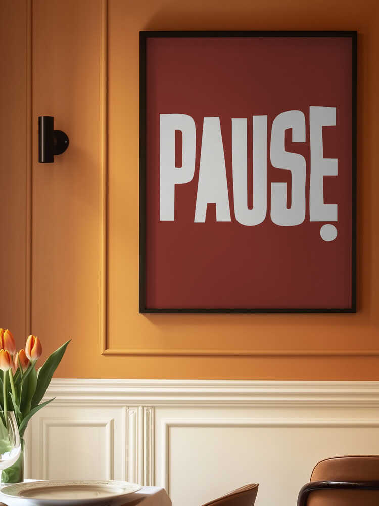 Pause Poster