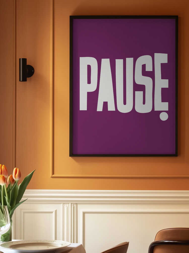Pause Poster