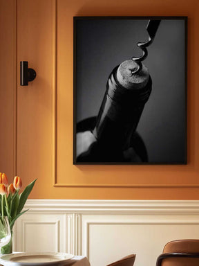 Wine Bottle Opening Poster