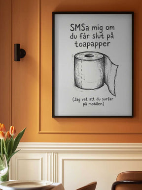 Slut På Toapapper Poster