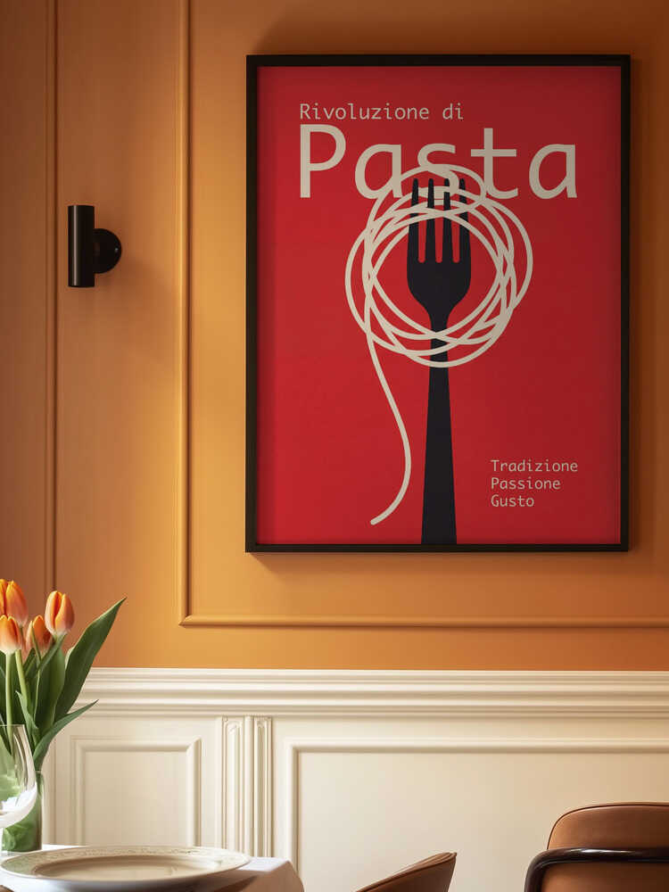 Rivoluzione Di Pasta Poster
