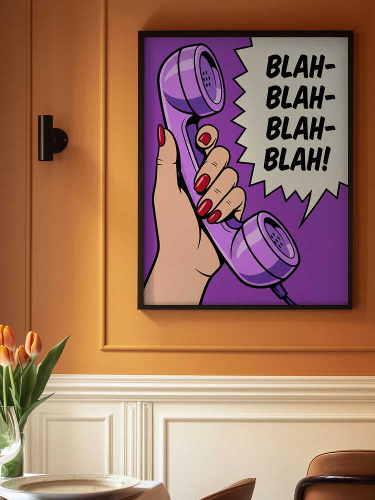 Blah Blah Blah Poster