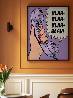 Blah Blah Blah Poster