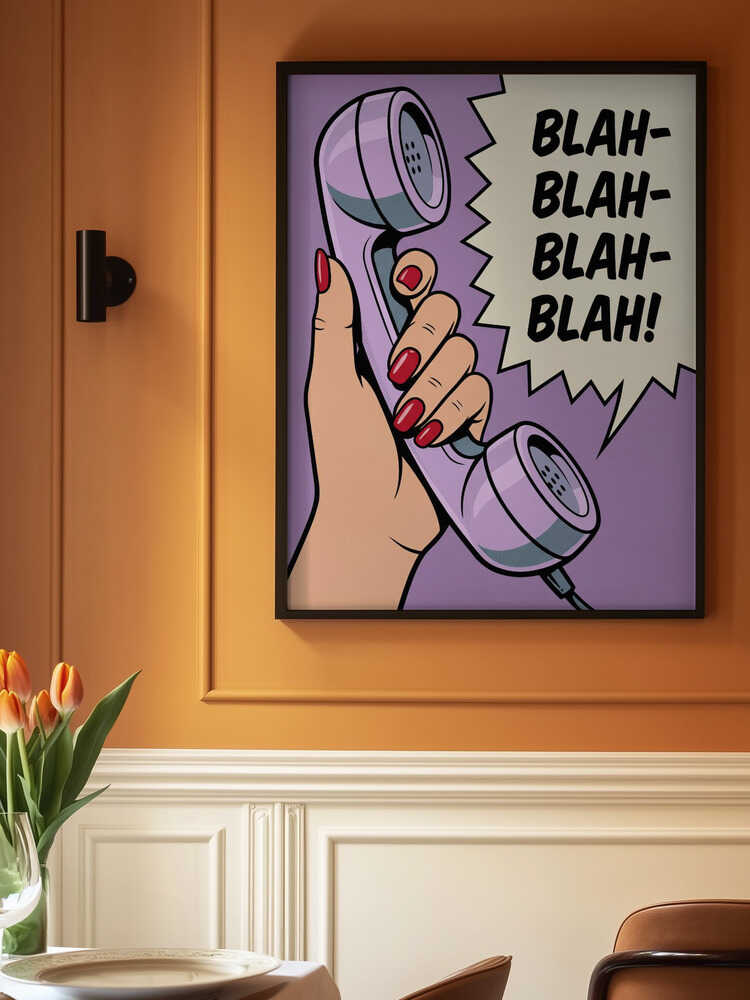 Blah Blah Blah Poster