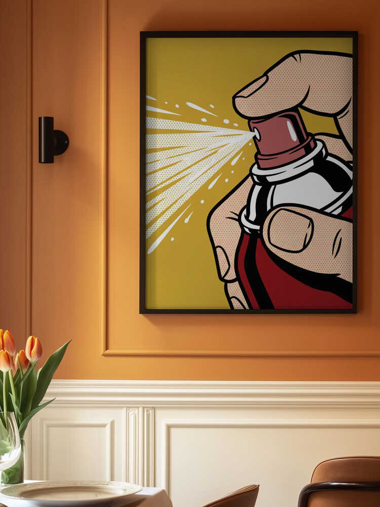 Spray Bottle Poster