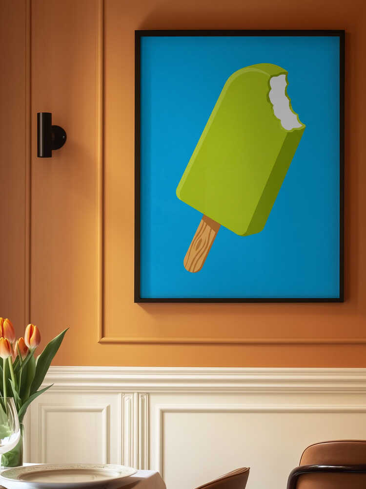 The Green Ice Cream Poster
