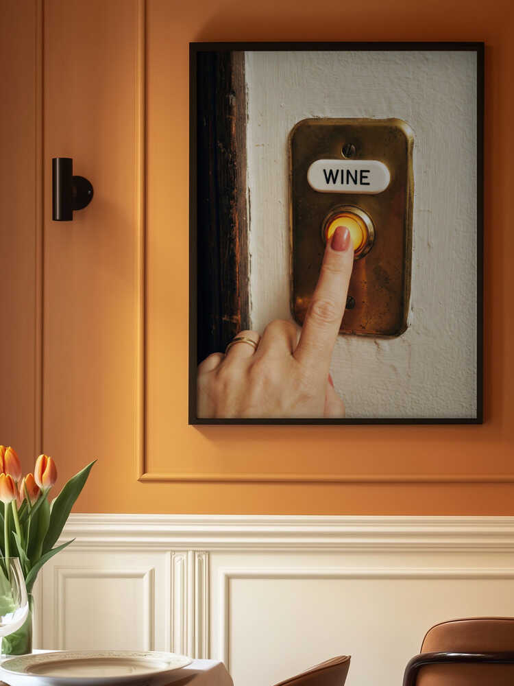 Wine Bell Poster