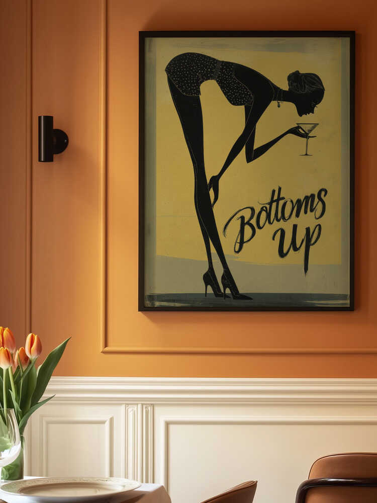 Bottoms Up Poster