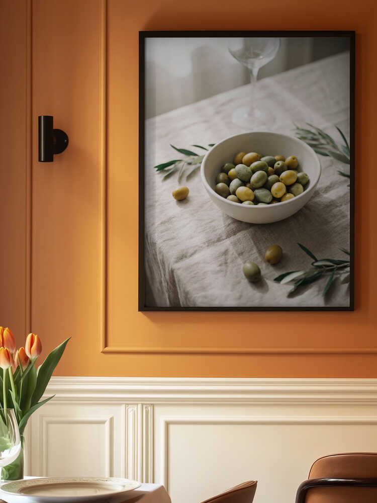 A Bowl of Olives Poster