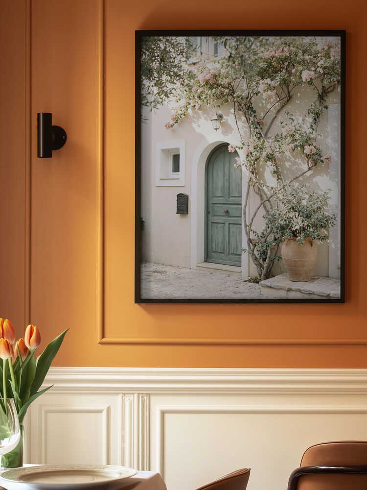 Mediterranean Door Poster