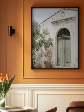 Mediterranean house Poster