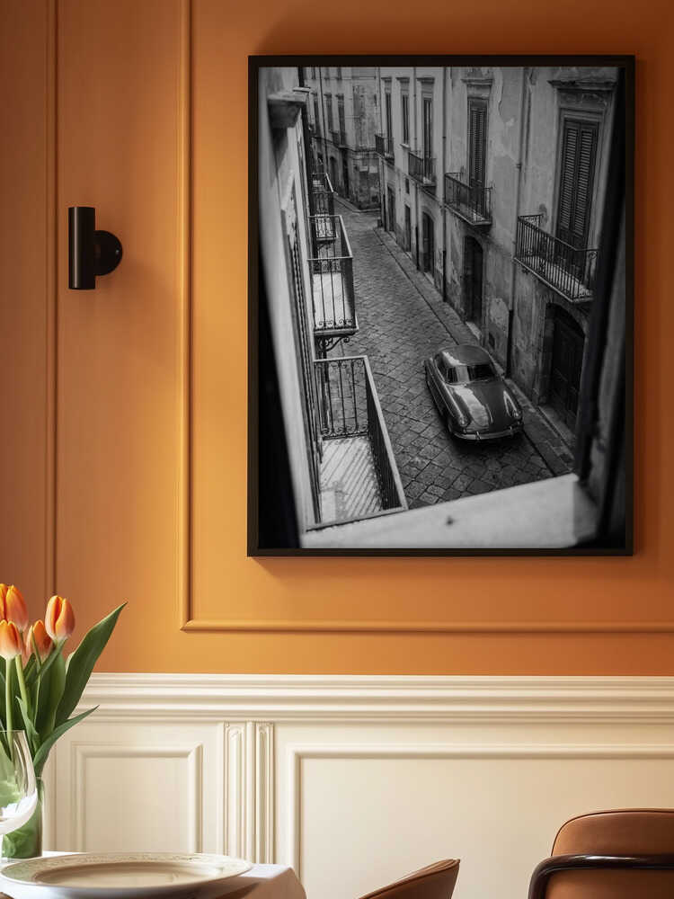 The Car In the Alley Poster