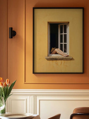 Reading By the Window Poster