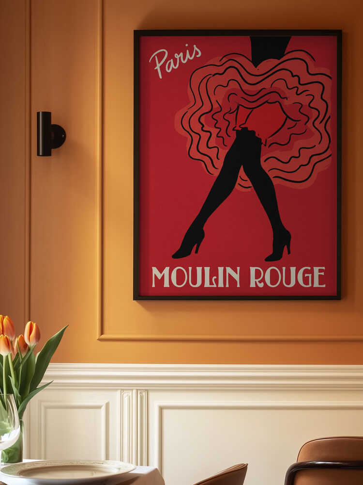 Paris - Moulin Rouge Poster