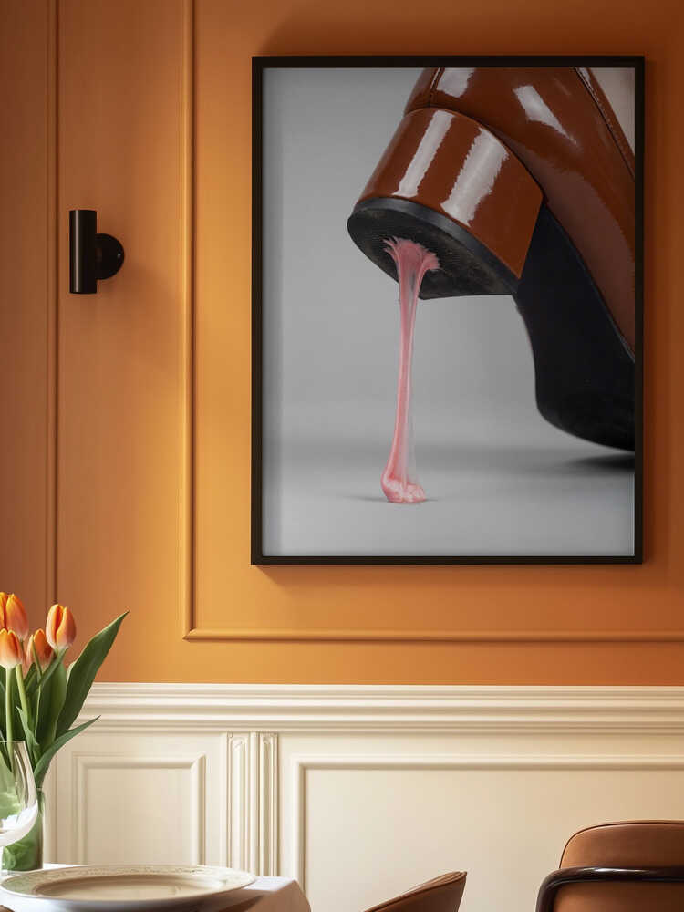 Chewing Gum Under the Shoe Poster