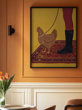 Me and My Hen Poster