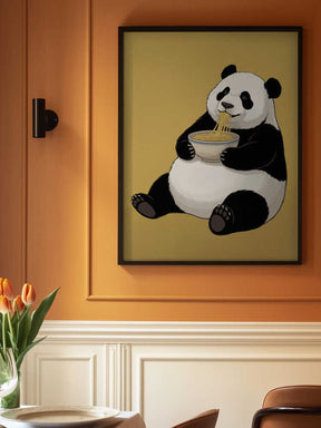 Noodle Panda Poster