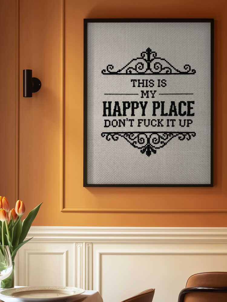 My Sassy Happy Place Poster