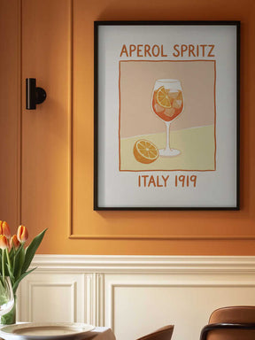 Italian Aperol Spritz Poster