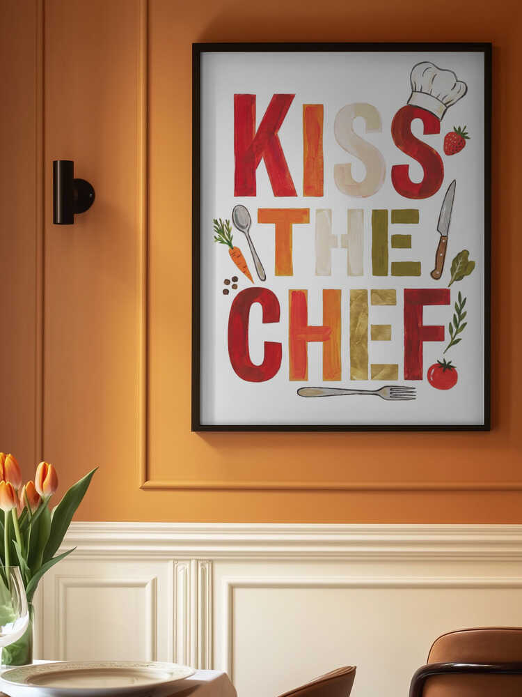 Kiss The Chef Poster