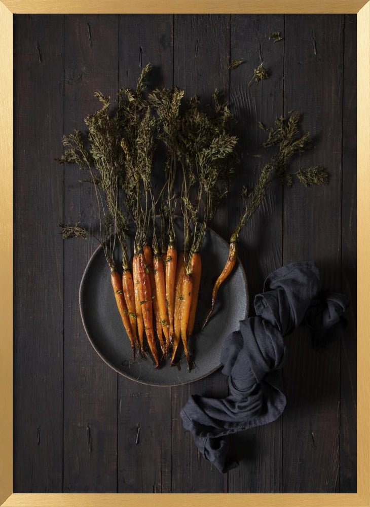 Roasted Carrots Poster - Corkframes.com