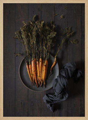 Roasted Carrots Poster - Corkframes.com