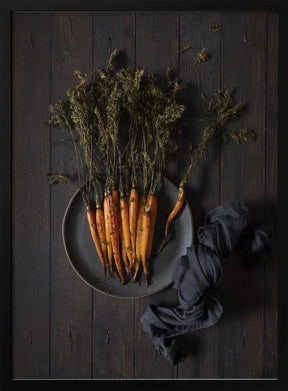 Roasted Carrots Poster - Corkframes.com