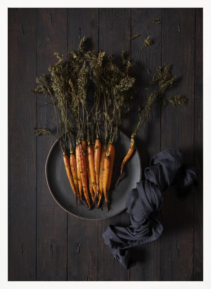 Roasted Carrots Poster - Corkframes.com