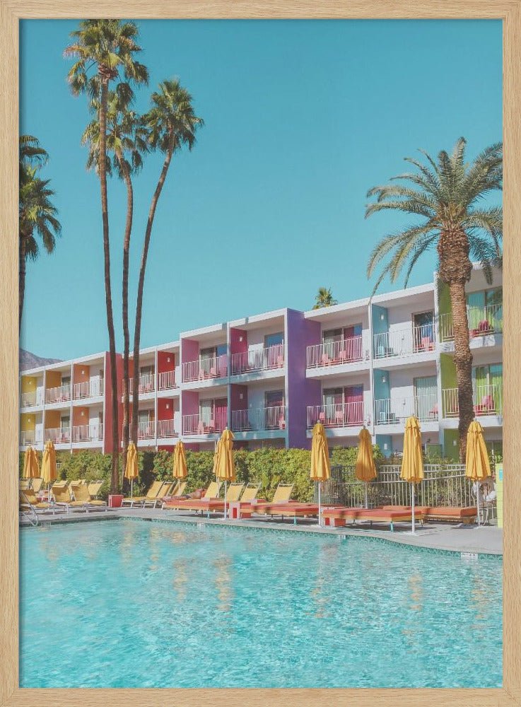 Saguaro Hotel Poolside in Palm Springs - Corkframes.com