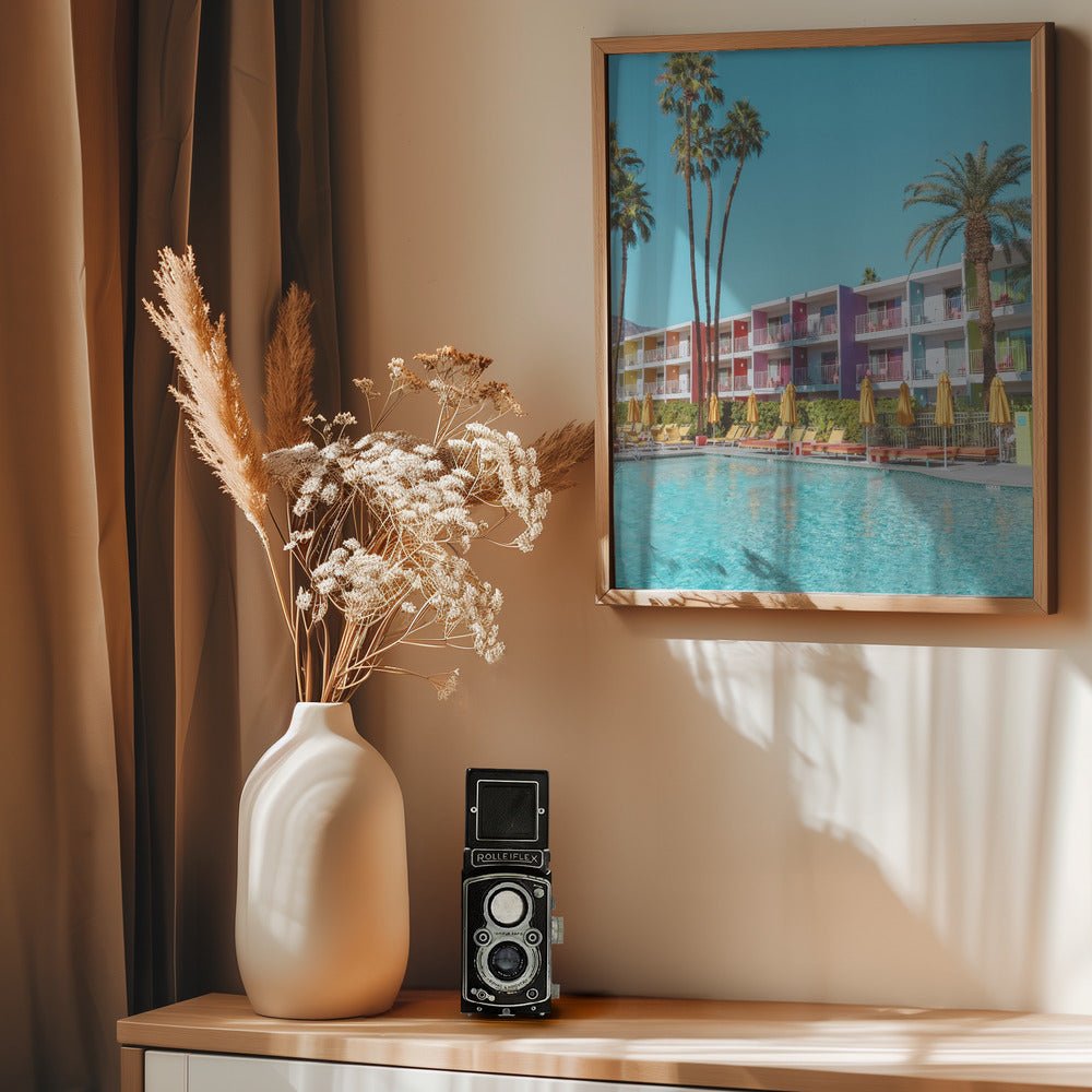 Saguaro Hotel Poolside in Palm Springs - Corkframes.com