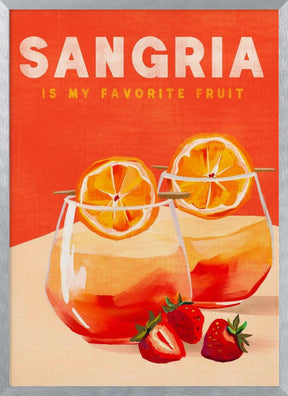 Sangria Poster - Corkframes.com