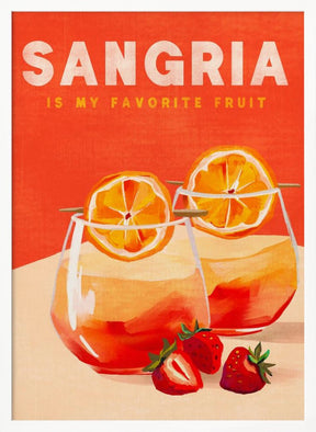 Sangria Poster - Corkframes.com