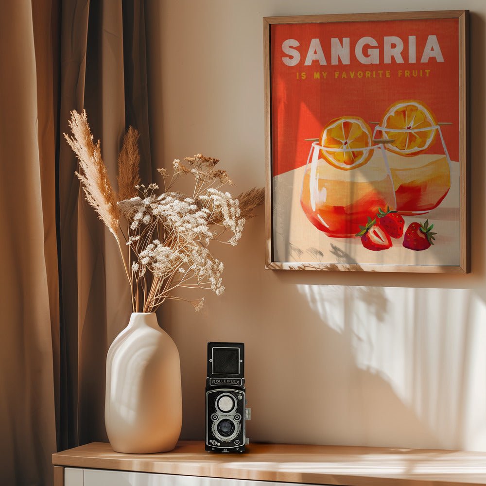 Sangria Poster - Corkframes.com