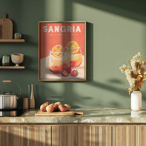 Sangria Poster - Corkframes.com