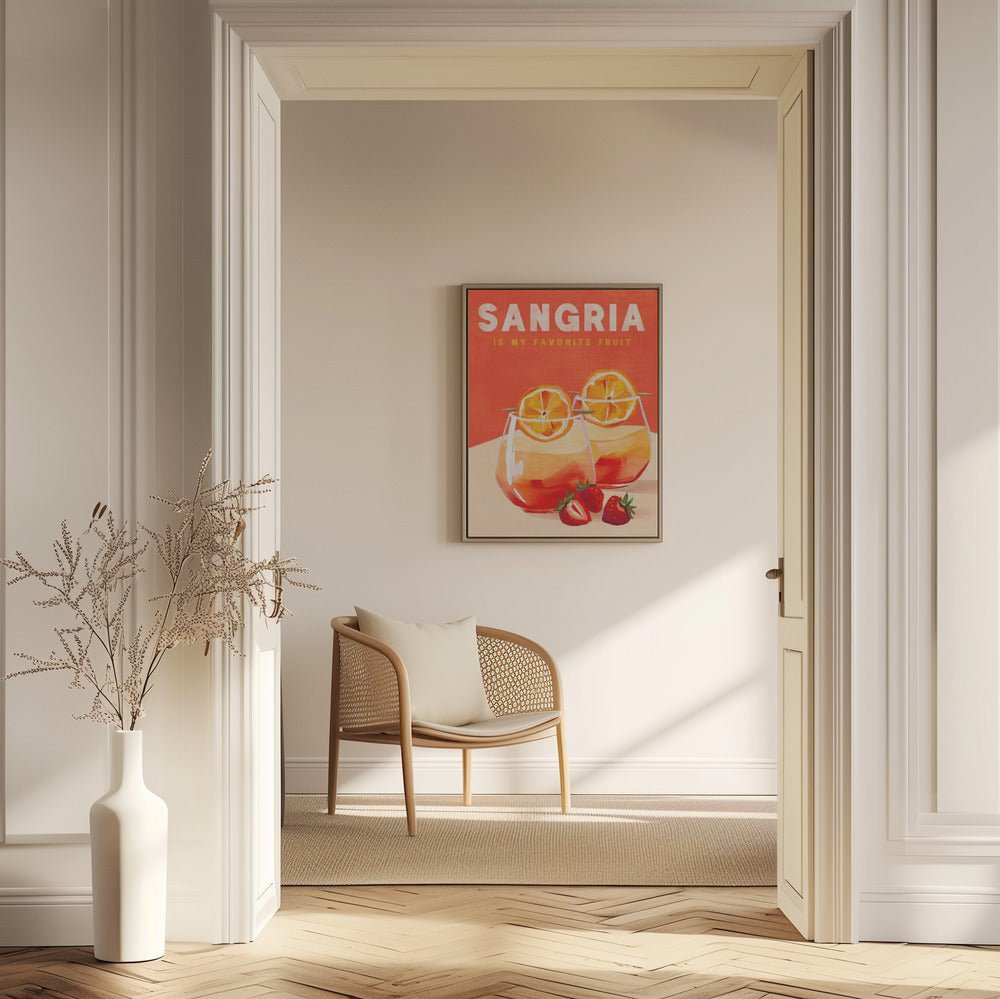 Sangria Poster - Corkframes.com