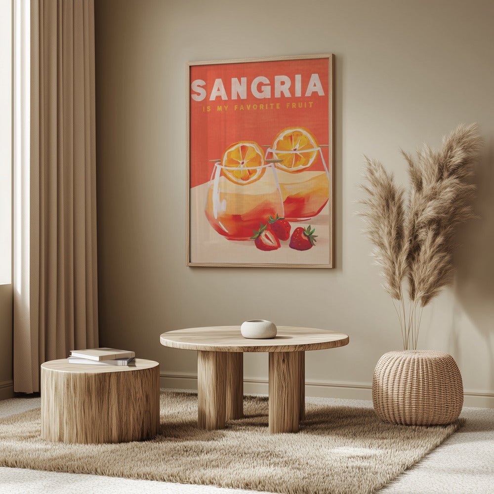 Sangria Poster - Corkframes.com