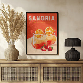 Sangria Poster - Corkframes.com