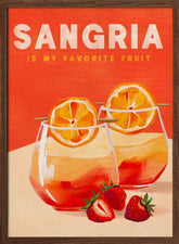 Sangria Poster - Corkframes.com