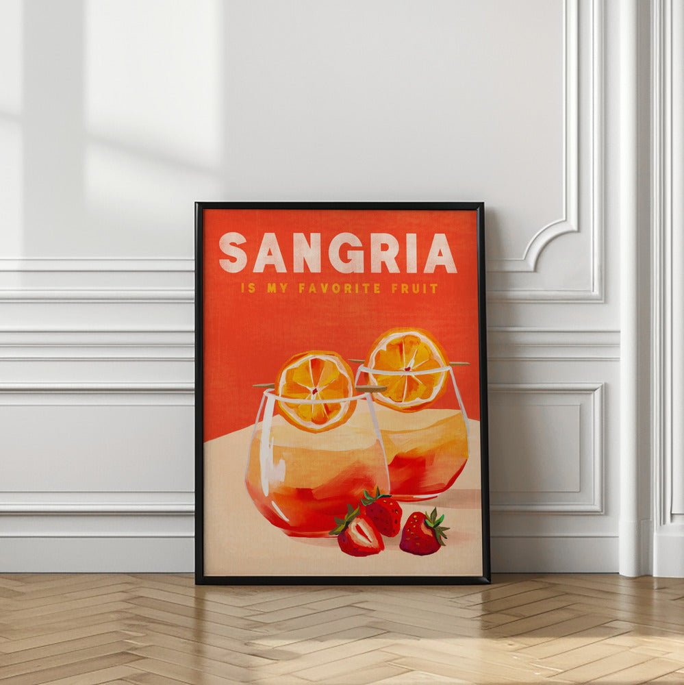 Sangria Poster - Corkframes.com