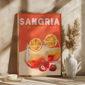 Sangria Poster - Corkframes.com