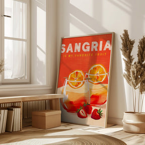 Sangria Poster - Corkframes.com