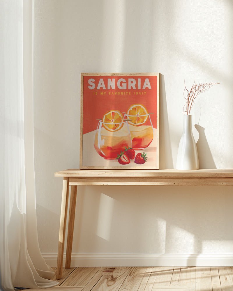 Sangria Poster - Corkframes.com