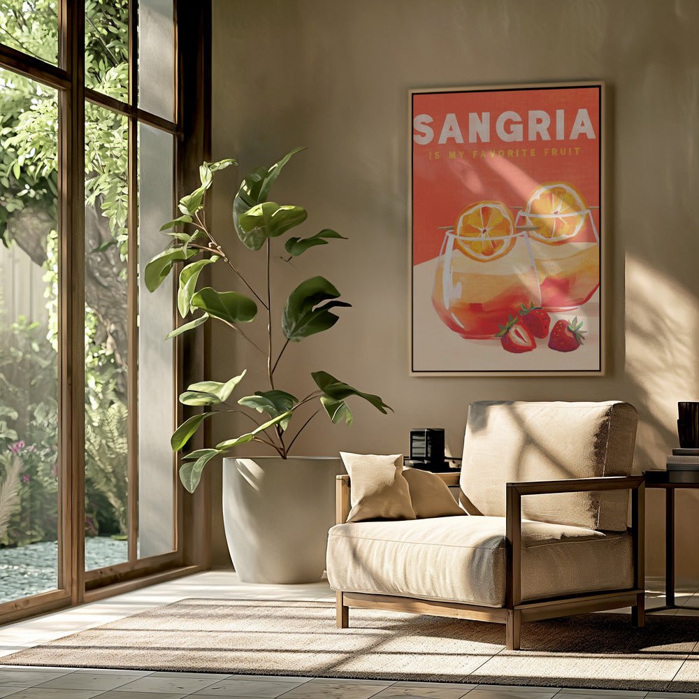 Sangria Poster - Corkframes.com