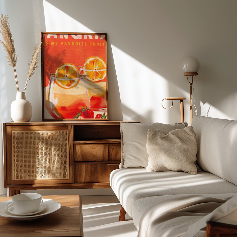 Sangria Poster - Corkframes.com