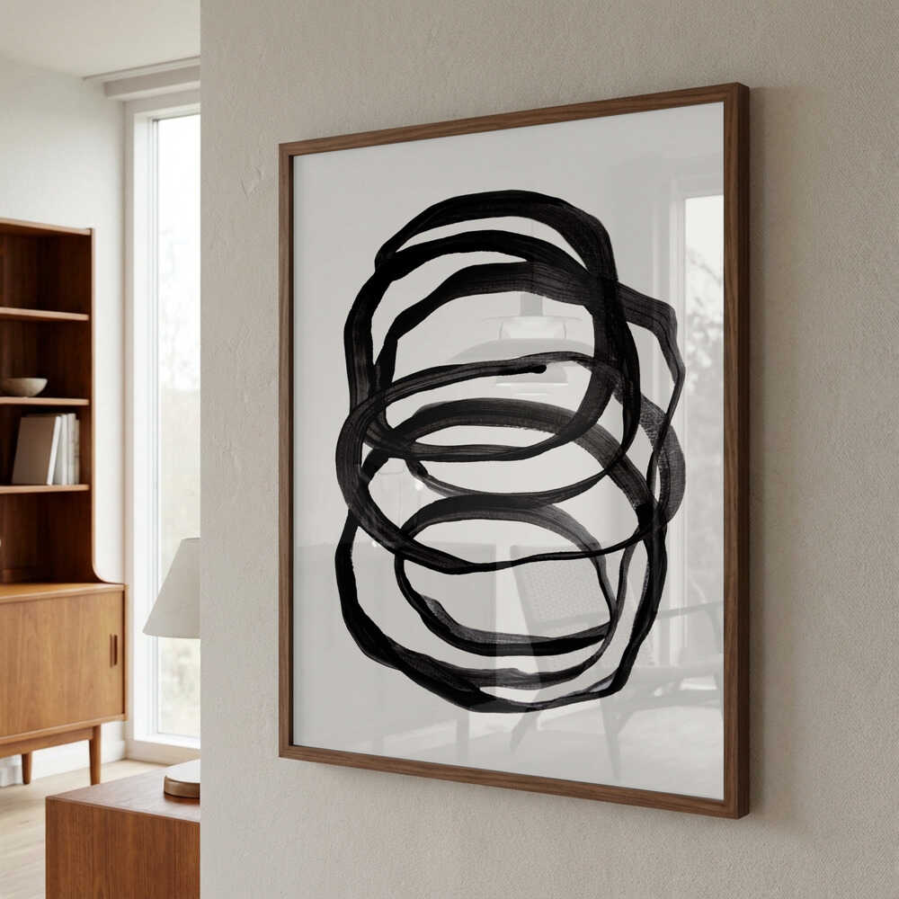Abstract Lines II Poster