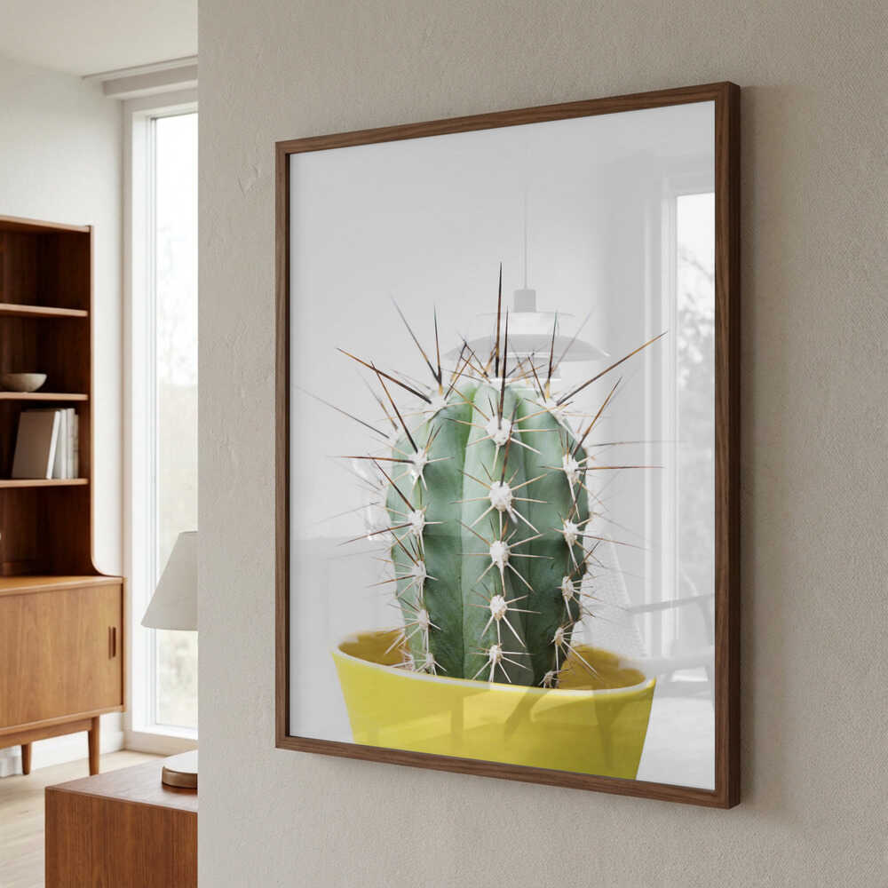 Spikey Cactus Poster