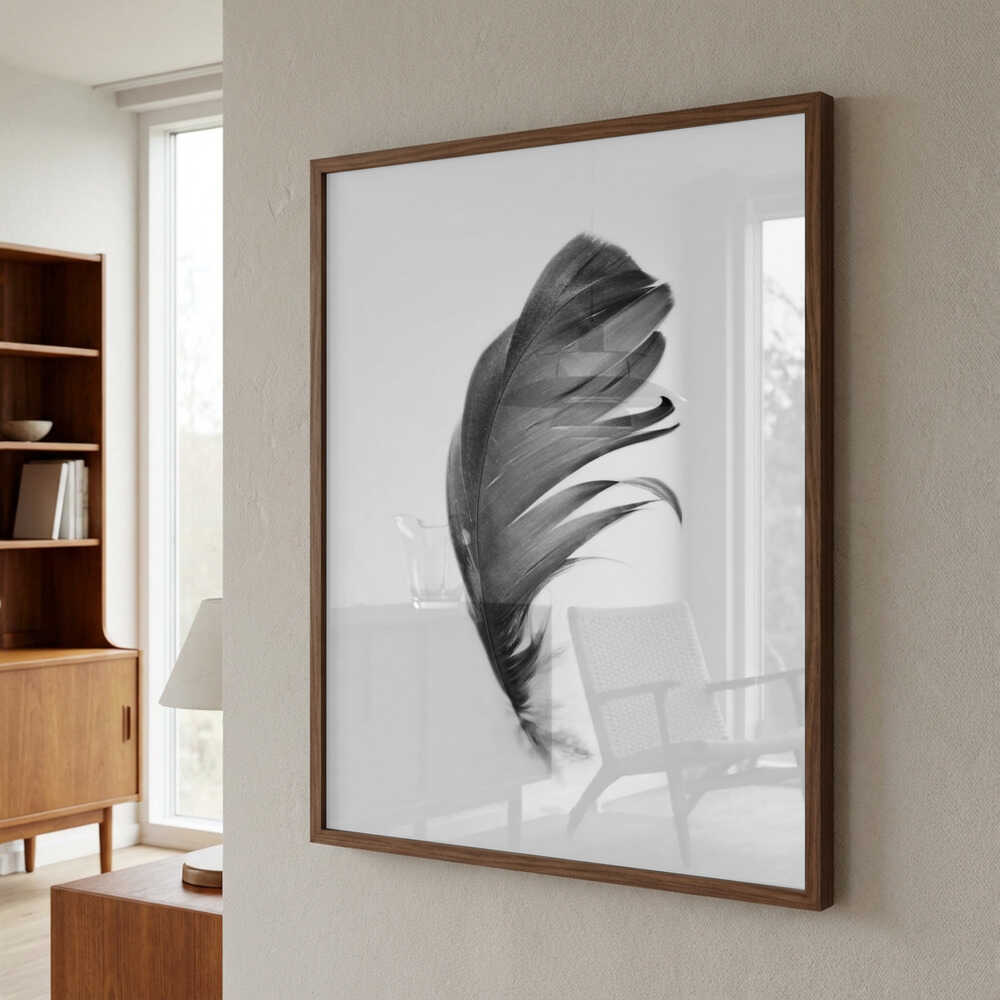 Feather Poster