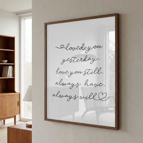 Love Note Poster