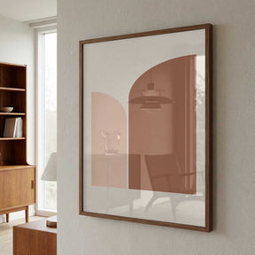 Retro Geometric Poster