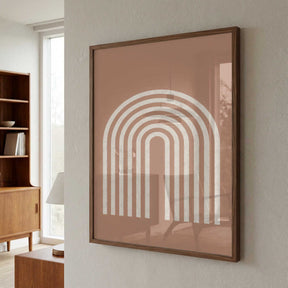 Rainbow lines Poster